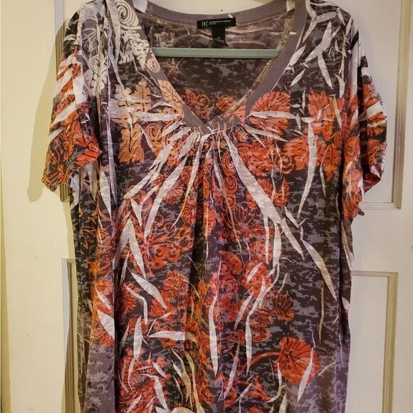 Orange and Gray Tunic - Picture 1 of 7